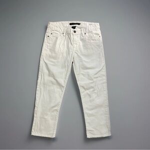 Calvin Klein women’s white skinny capri jeans size 8